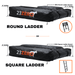 23ZERO Transit Cover 62 Black Round Ladder 1.0 to 2.0 - Image 3