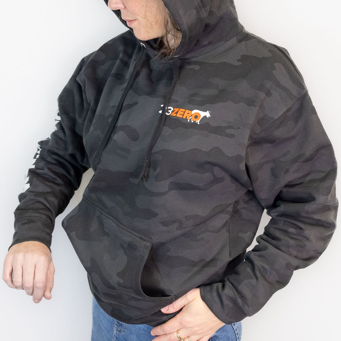 23ZERO Hoodie 2XL Black Camo - Image 4