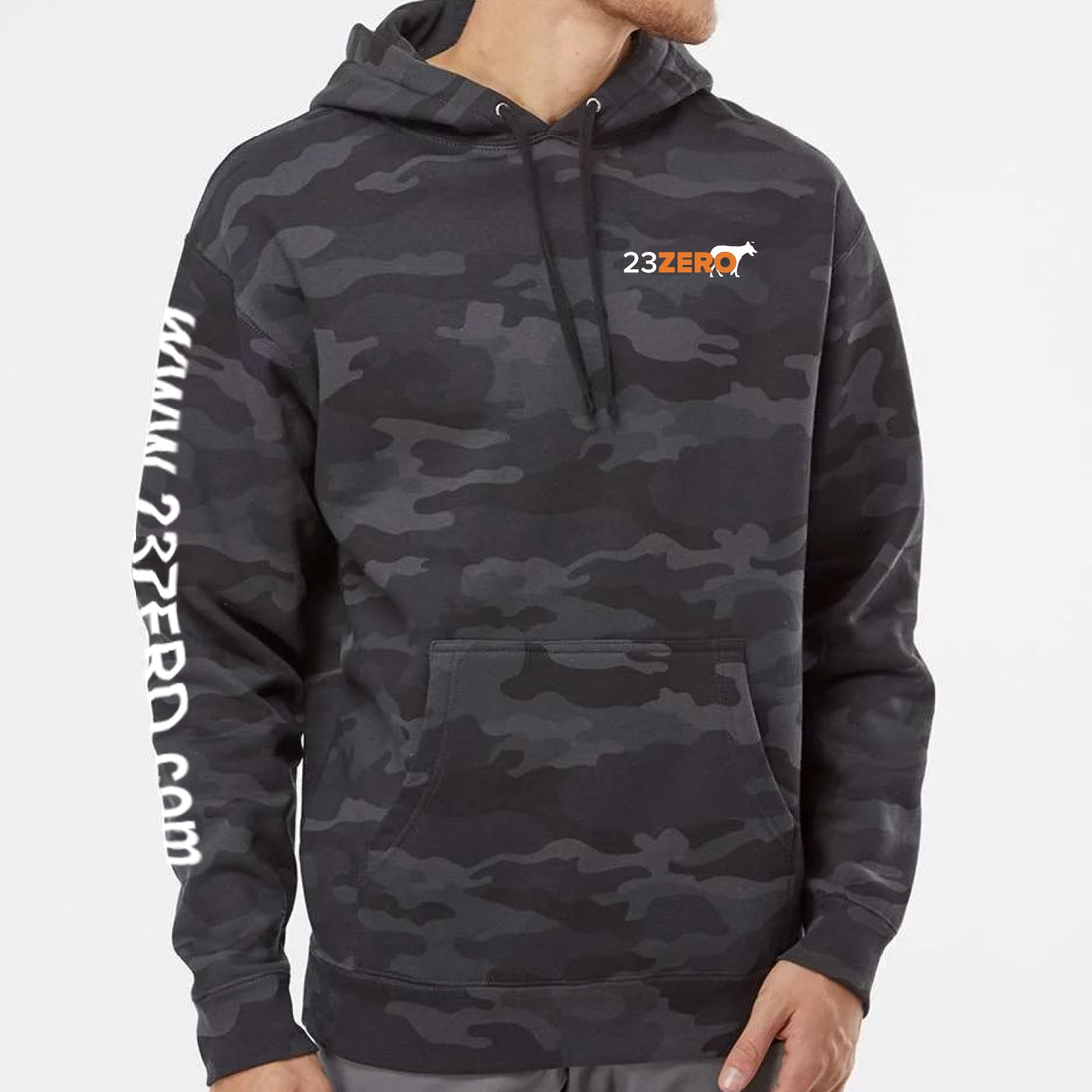 23ZERO Hoodie 2XL Black Camo - Image 5