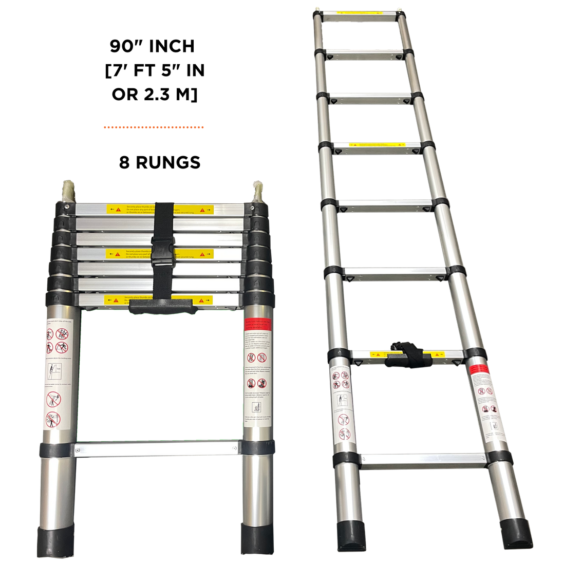 23ZERO Telescoping Ladder 9'5" (2.9M) - Image 3