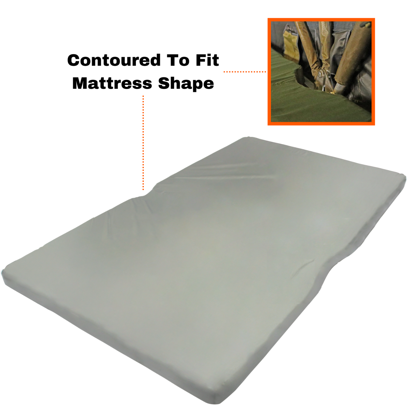 23ZERO Soft Shell Mattress Fitted Sheet 62 100% Cotton - Image 2