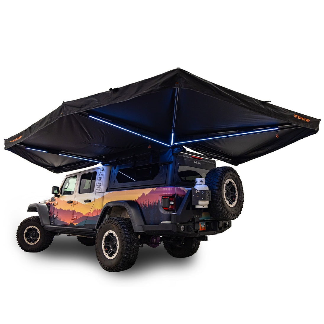 23ZERO Onyx 270 Awning - 6 Arm Left + Bracket Kit 2 - Image 1