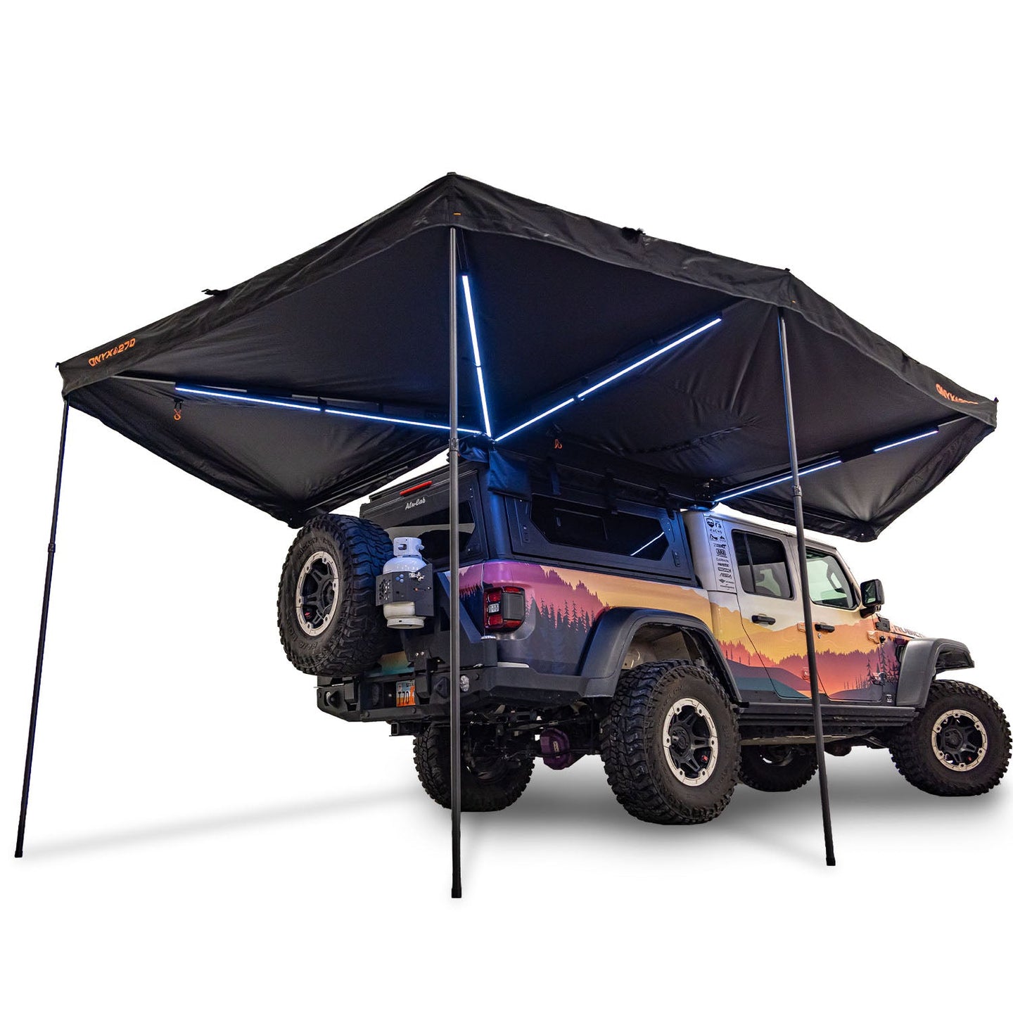 23ZERO Onyx 270 Awning - 6 Arm Right + Bracket Kit 2 - Image 2