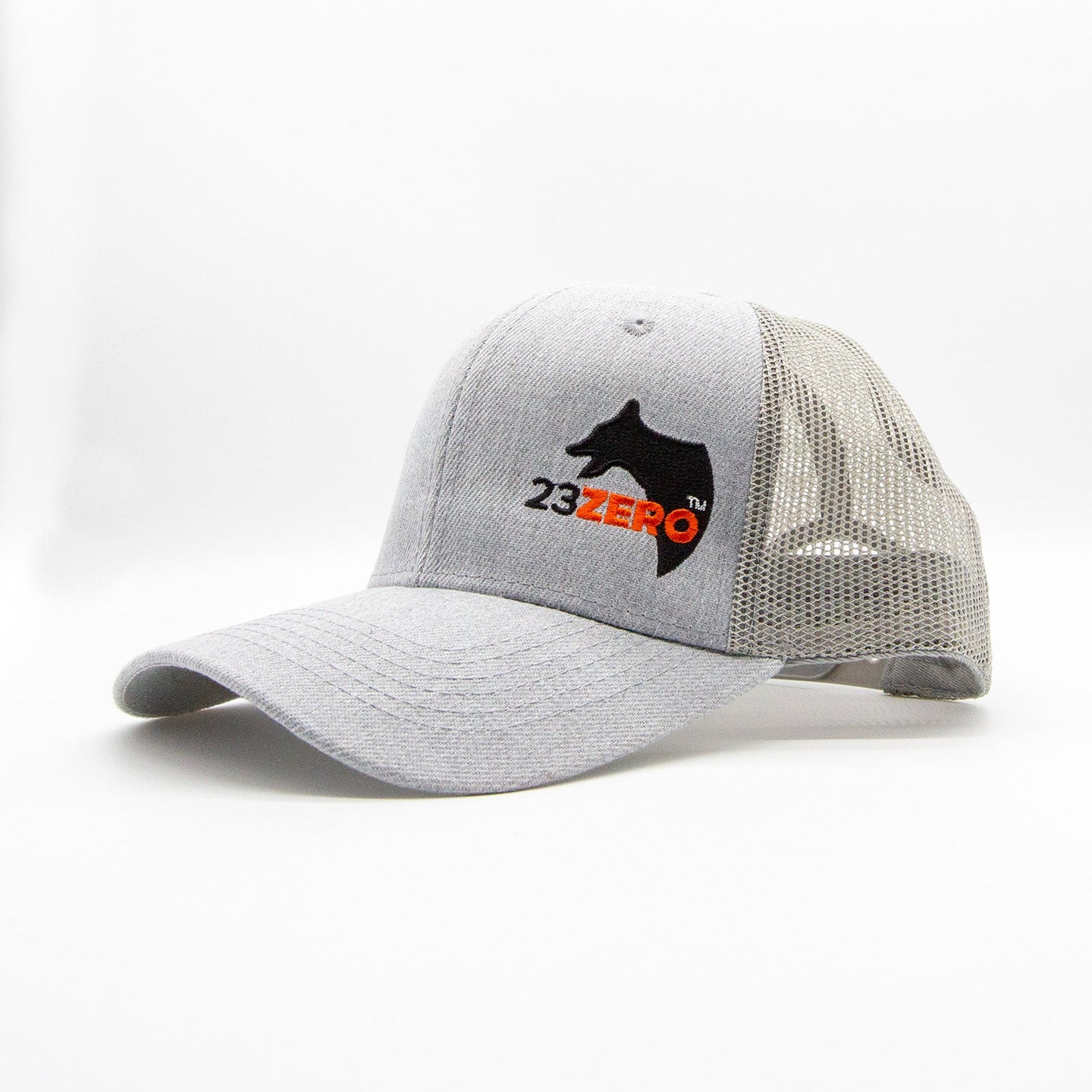 23ZERO Adjustable Mesh Trucker Hat Gray - Image 1