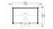 Gardenhouse 24 USA Garden Room Cambridge 70 - floor plan