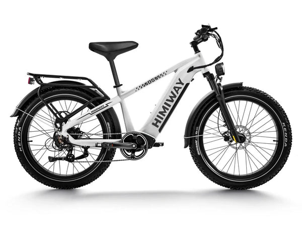 Himiway D5 Zebra All-Terrain Fat Tire E-Bike — 750W, 48V 20Ah, 80-Mile Range, 26