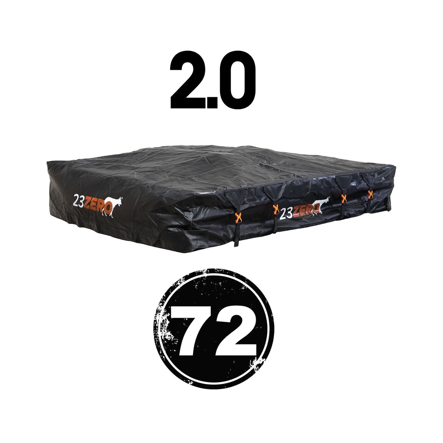 23ZERO Transit Cover 72 Black Round Ladder 2.0 - Image 1