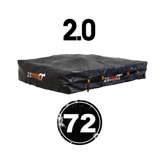 23ZERO Transit Cover 72 Black Round Ladder 2.0 - Image 1
