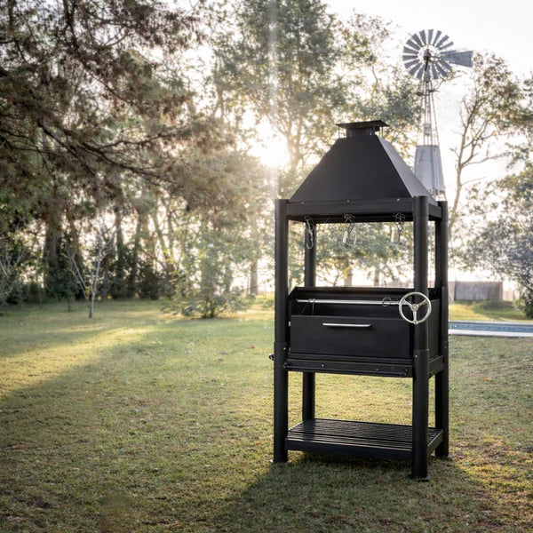 Tagwood Santa Maria Stainless Steel Grill 360-degree grilling encounter