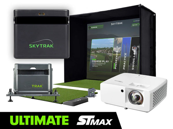 SkyTrak Golf Simulator Ultimate Studio Elite Home Bundle — Complete Home Golf Simulator Setup | Buy Online USA