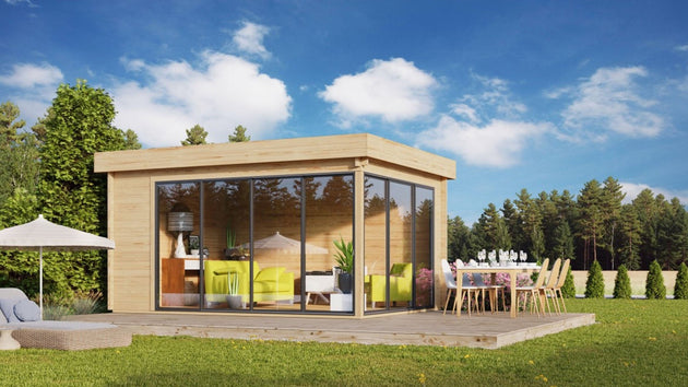 Q Bic Garden Room ALU Concept 70A - front view