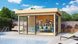 Q Bic Garden Room ALU Concept 70H - front view