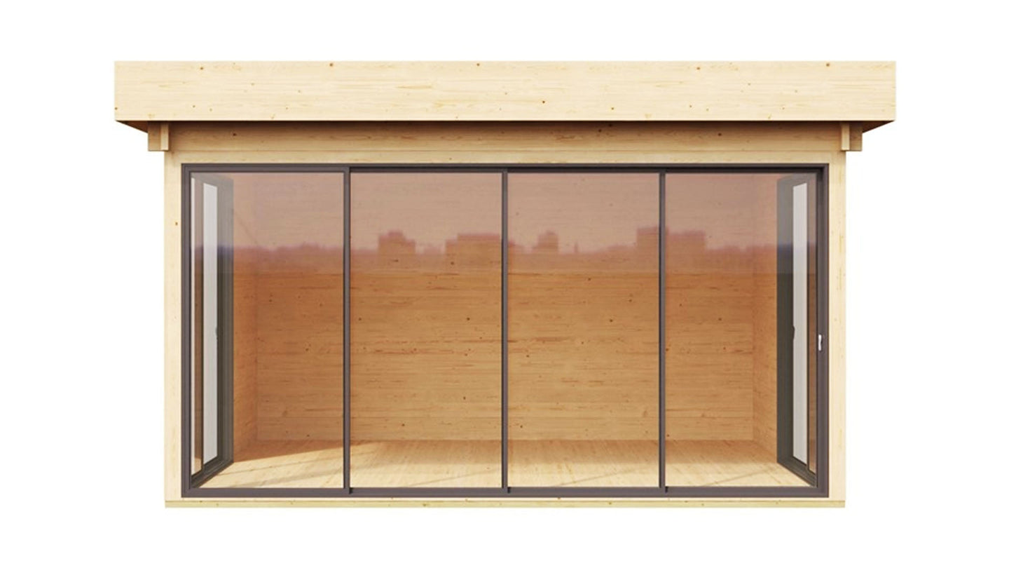 Q Bic Garden Room ALU Concept 70H - view 2