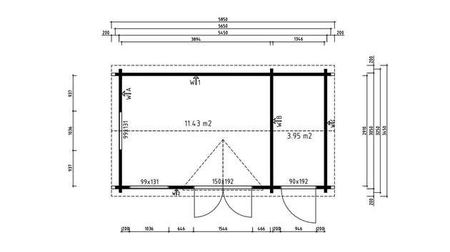Gardenhouse 24 USA Garden Room Clockhouse Bradford 70 - view 5