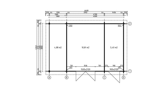 Gardenhouse 24 USA Garden Room Carin 44D SD - view 3