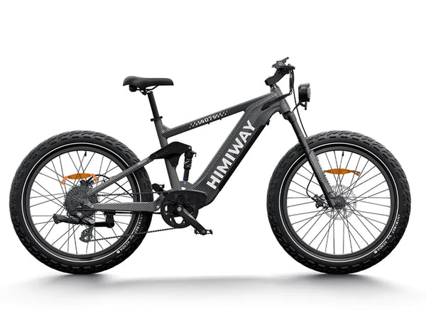 Himiway D7 Cobra Full Suspension Electric Hunting Bike — 750W, 48V 20Ah, 80-Mile Range, 26