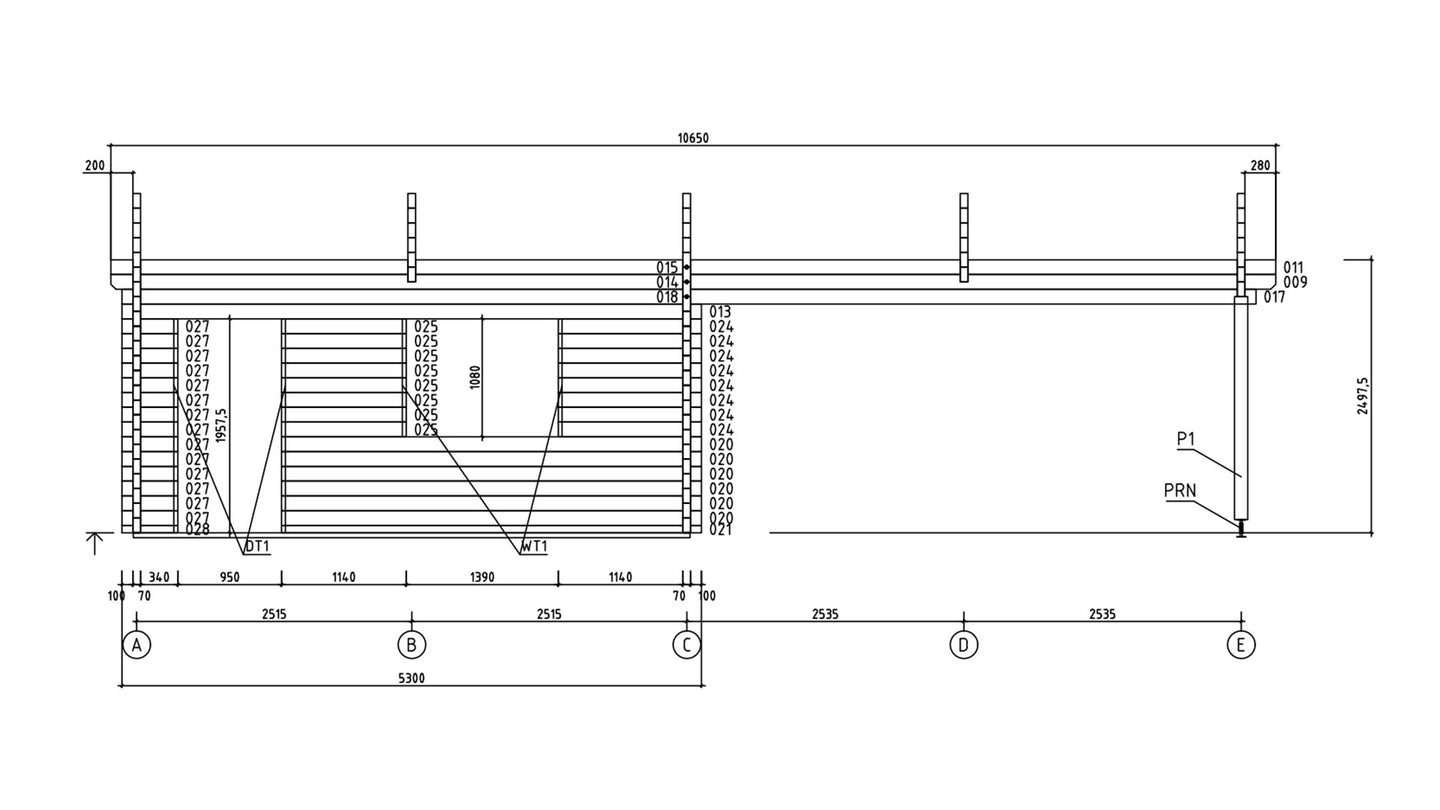 Gardenhouse 24 USA Double Garage and Carport Erki 70 - view 8