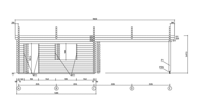 Gardenhouse 24 USA Double Garage and Carport Erki 70 - view 8
