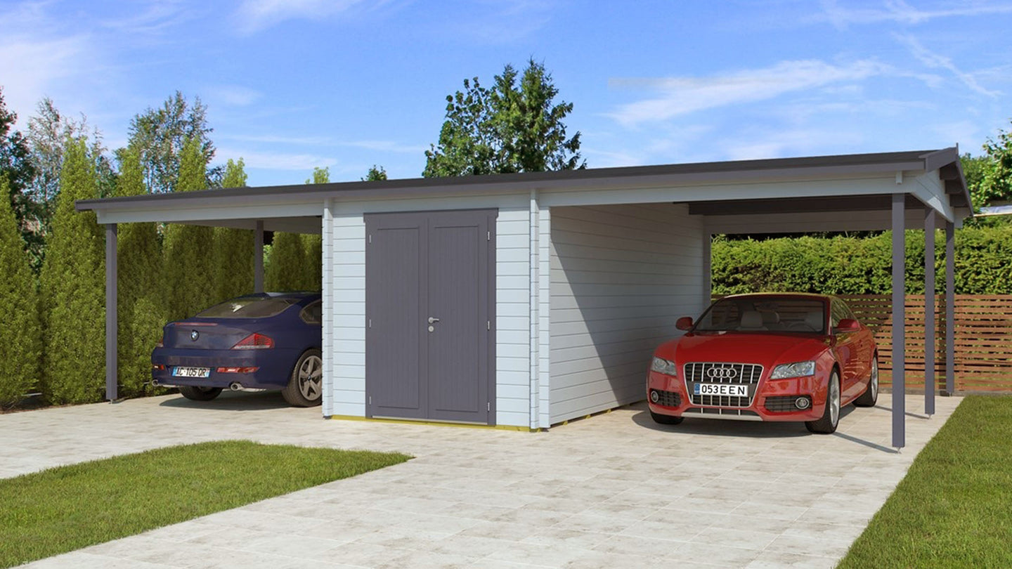 Gardenhouse 24 USA Carport Hans 70 - view 2
