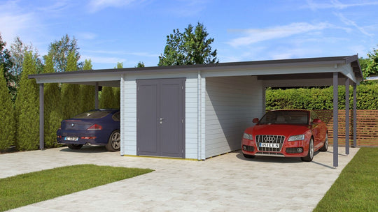 Gardenhouse 24 USA Carport Hans 70 - view 2