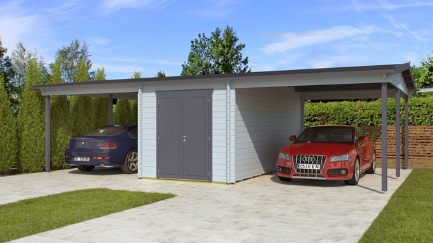 Gardenhouse 24 USA Carport Hans 70 - view 2