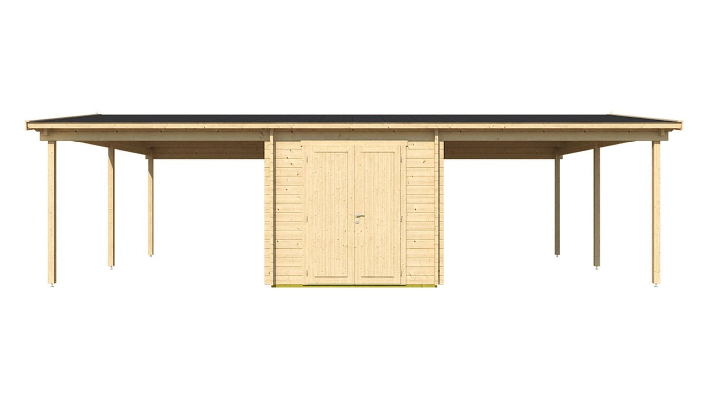 Gardenhouse 24 USA Carport Hans 70 - view 3