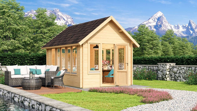 Gardenhouse 24 USA Garden Room Jura 70 - front view