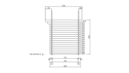 Gardenhouse 24 USA Garden Shed Lexi 44A - view 8