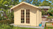 Gardenhouse 24 USA Garden Shed Lexi 44H - front view