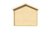 Gardenhouse 24 USA Garden Shed Lexi 44H - view 5