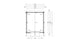 Gardenhouse 24 USA Garden Shed Lexi 44H - view 6