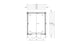 Gardenhouse 24 USA Garden Shed Lexi 44H - view 6