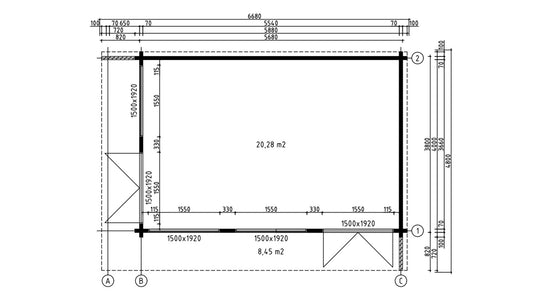 Q Bic Garden Room Lisa 70B - view 6