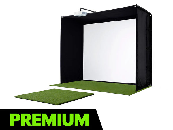 SkyTrak Golf Simulator Premium Studio Professional Home Bundle — Complete Home Golf Simulator Setup | Buy Online USA