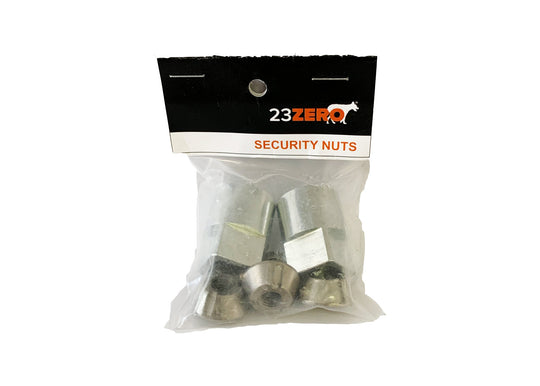 23ZERO Security Nuts (M8x1.25) 4 Nuts, 2 Keys - Image 1