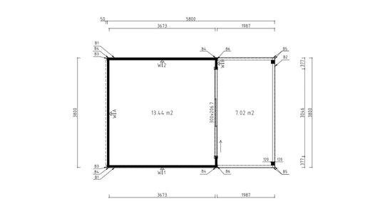 Q Bic Garden Room 70A VD - view 6