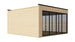 Q Bic Garden Room ALU 70D - view 3