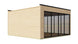 Q Bic Garden Room ALU 70D - view 3