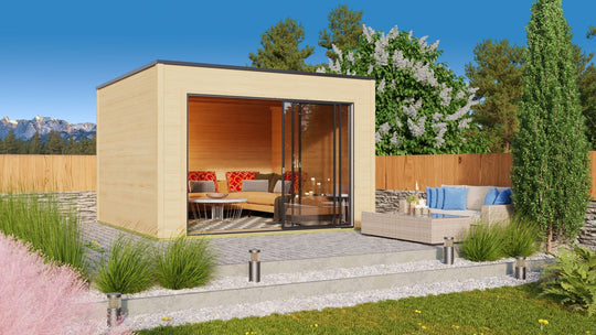 Q Bic Garden Room ALU 70A - front view