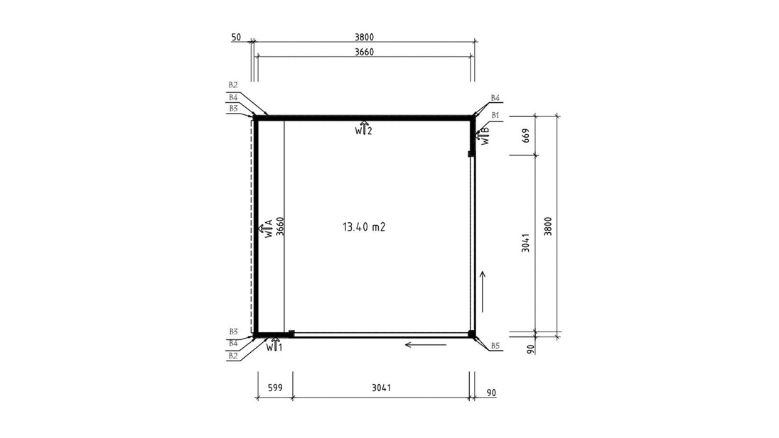 Q Bic Garden Room ALU 70B - view 6