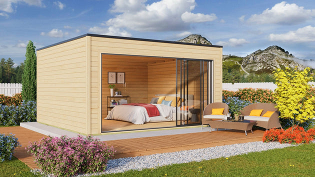 Q Bic Garden Room ALU 70C - front view