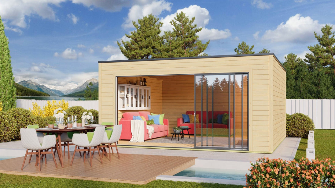 Q Bic Garden Room ALU 70E - front view