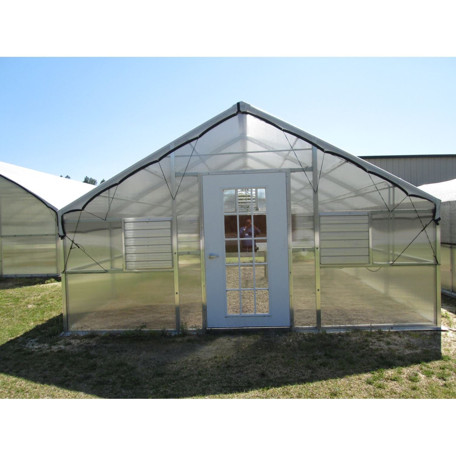 Riverstone | 12x18 ft Thoreau Premium Educational Greenhouse Package, 8mm Twin-wall Polycarbonate