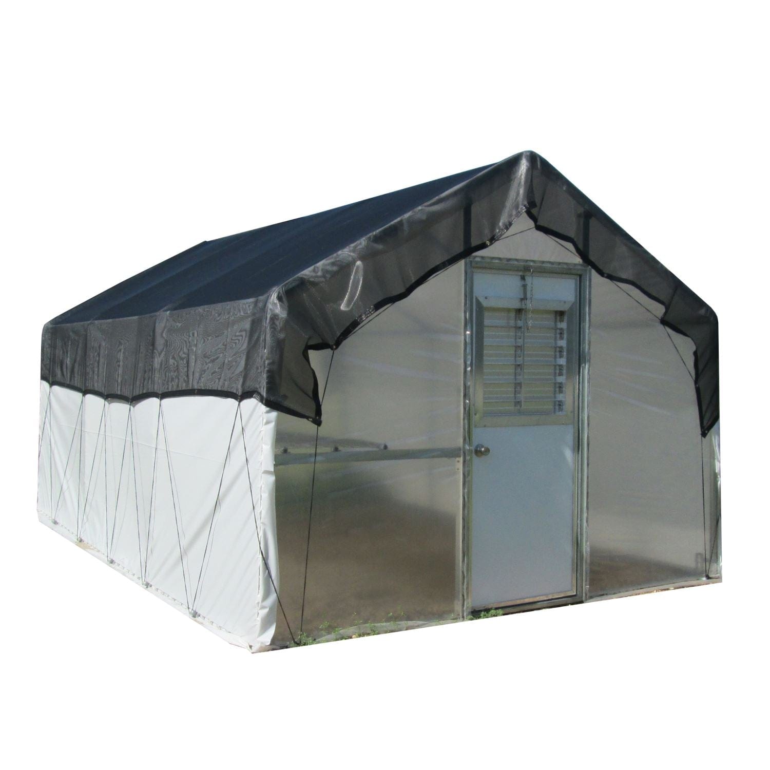 Riverstone | 10x16 ft Carver Educational Greenhouse Package, 6mm Polycarbonate Sheeting