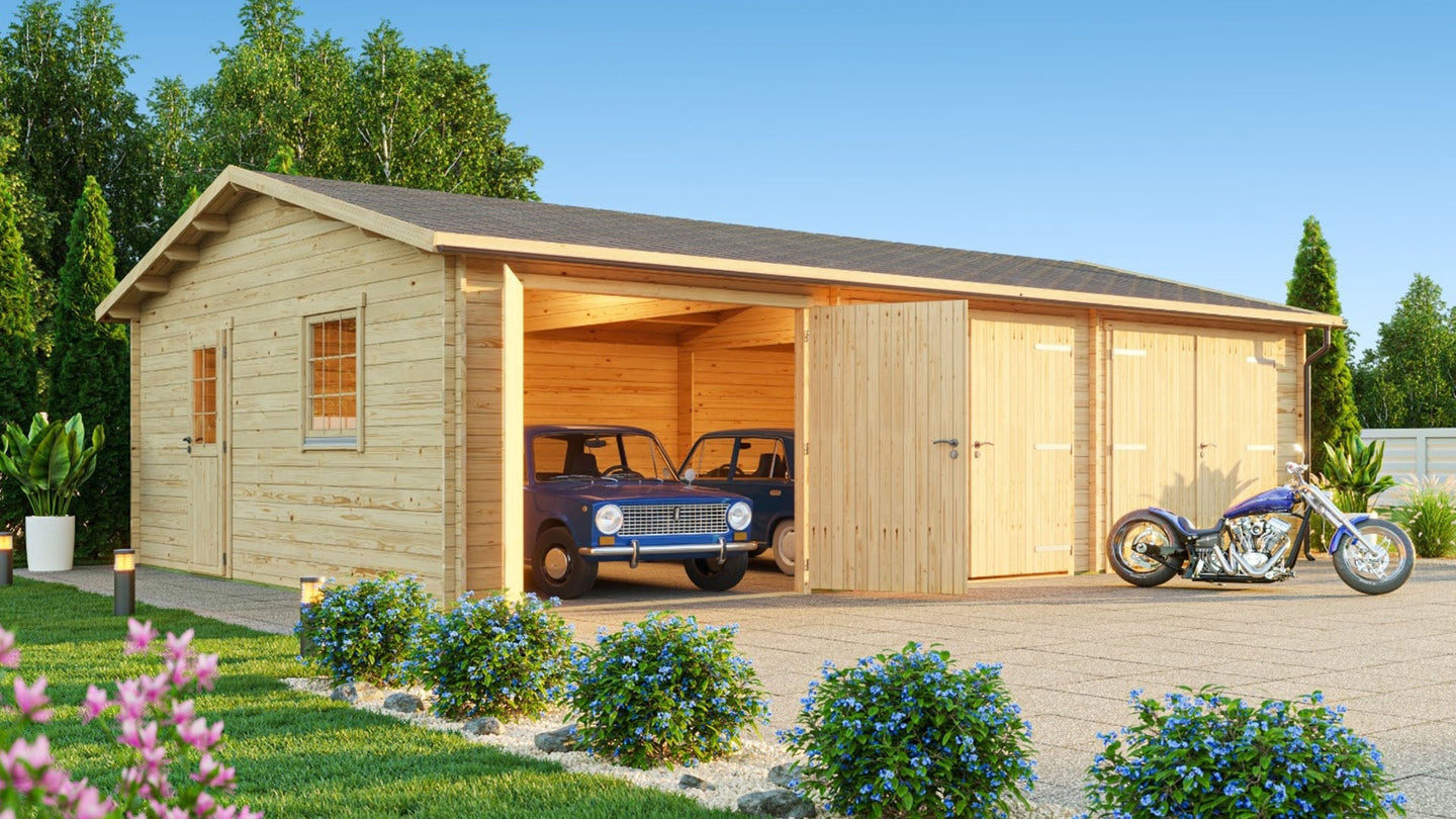 Gardenhouse 24 USA Garage Rotterdam 70 - front view
