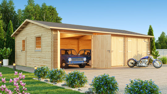 Gardenhouse 24 USA Garage Rotterdam 70 - front view