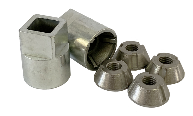 23ZERO Security Nuts (M8x1.25) 4 Nuts, 2 Keys - Image 2