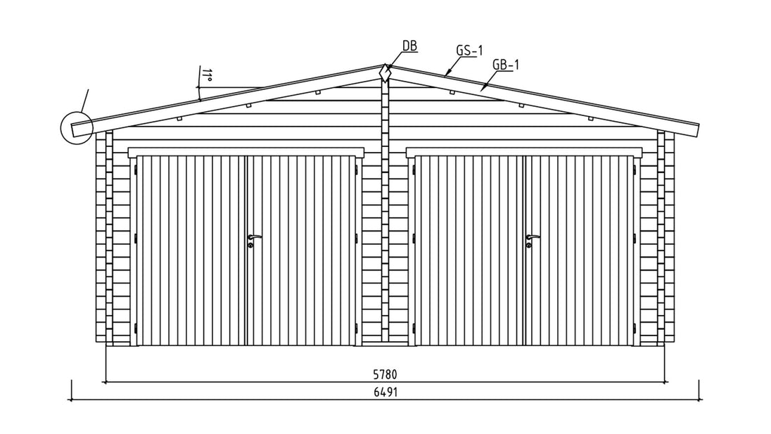 Gardenhouse 24 USA Double Garage Zeeland 70 - view 6